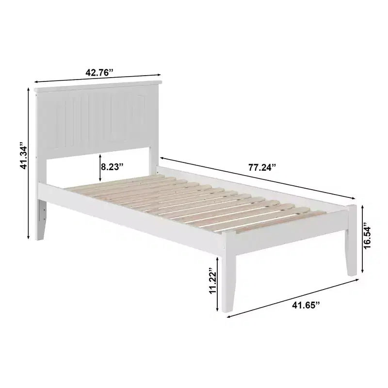 Freestanding Headboard with Bed Frame
