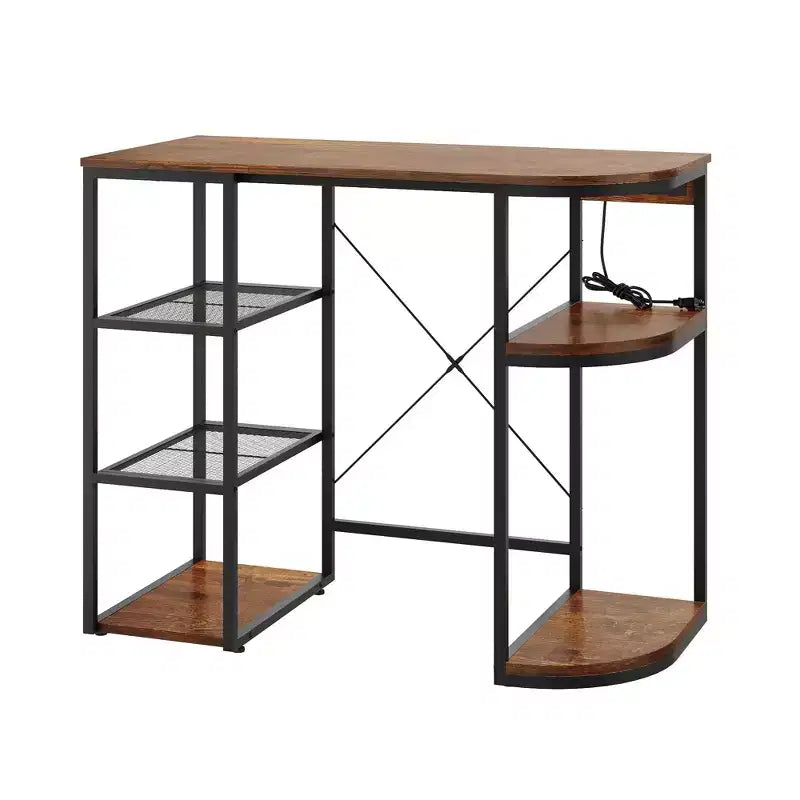 Mini Fridge Stand with Storage Shelf