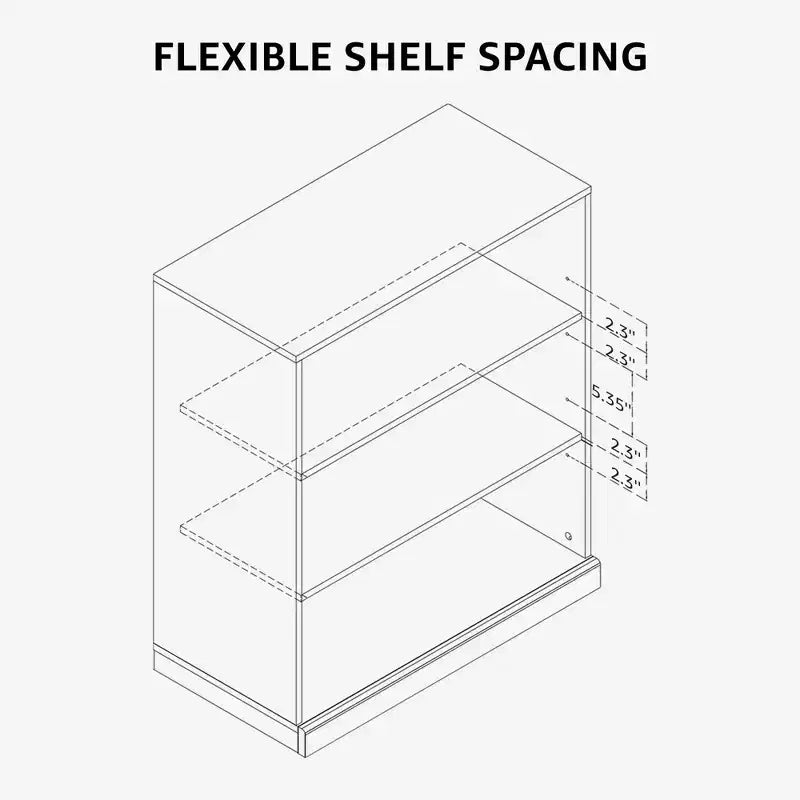 Kitchen Pantry Cabinet, Freestanding Food Storage Cabinet with 4 Doors & Adjustable Shelves, Floor Utility Storage Organizer