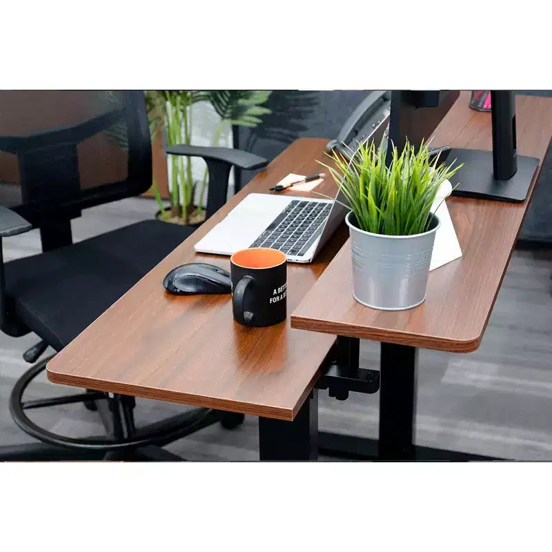 Programmable Electric Two-Tier Compact Standing Desk (48" Wide)