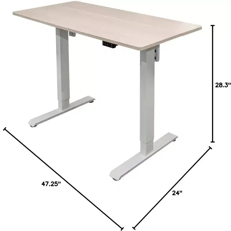 Programmable Electric Two-Tier Compact Standing Desk (48" Wide)