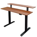 Programmable Electric Two-Tier Compact Standing Desk (48" Wide)