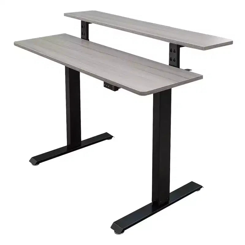 Programmable Electric Two-Tier Compact Standing Desk (48" Wide)