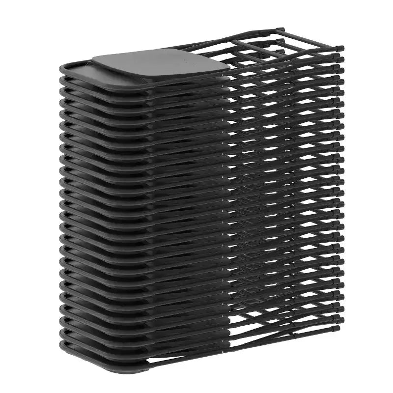 650 lb. Capacity Premium Home and Event Plastic Folding Chair (4 Pack)
