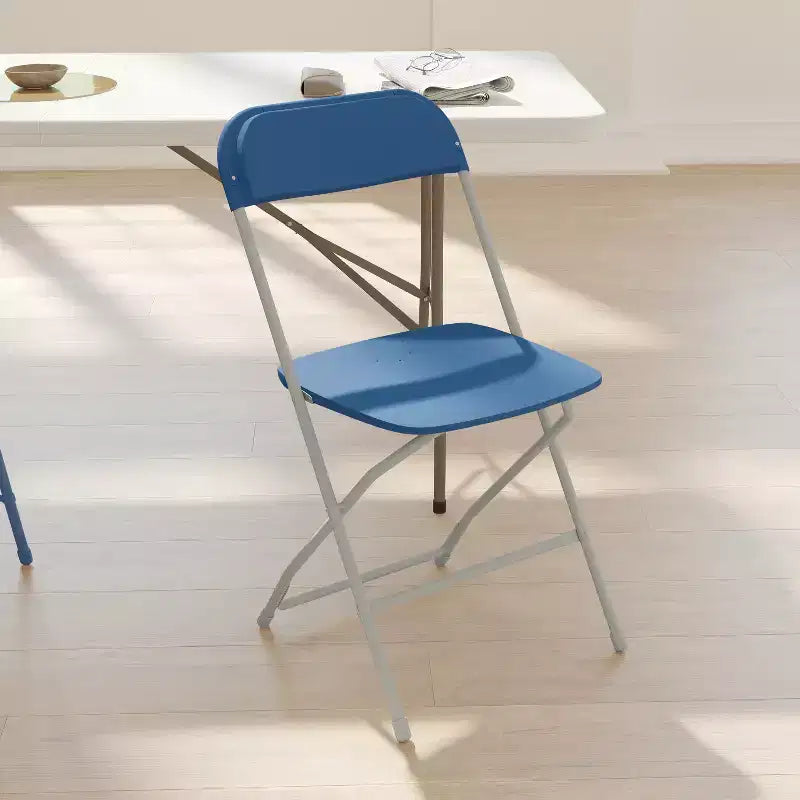 650 lb. Capacity Premium Home and Event Plastic Folding Chair (4 Pack)