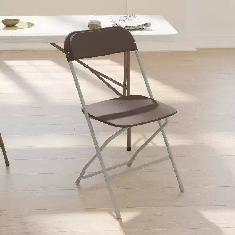 650 lb. Capacity Premium Home and Event Plastic Folding Chair (4 Pack)