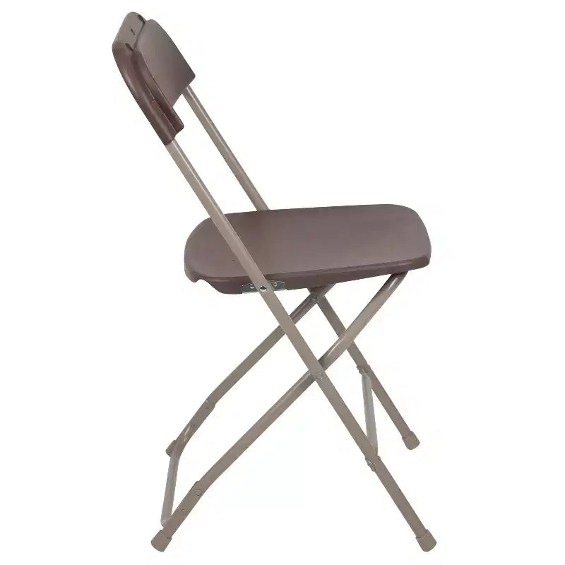 650 lb. Capacity Premium Home and Event Plastic Folding Chair (4 Pack)