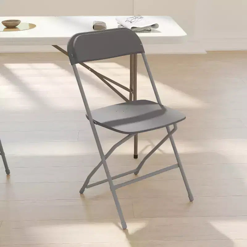 650 lb. Capacity Premium Home and Event Plastic Folding Chair (4 Pack)