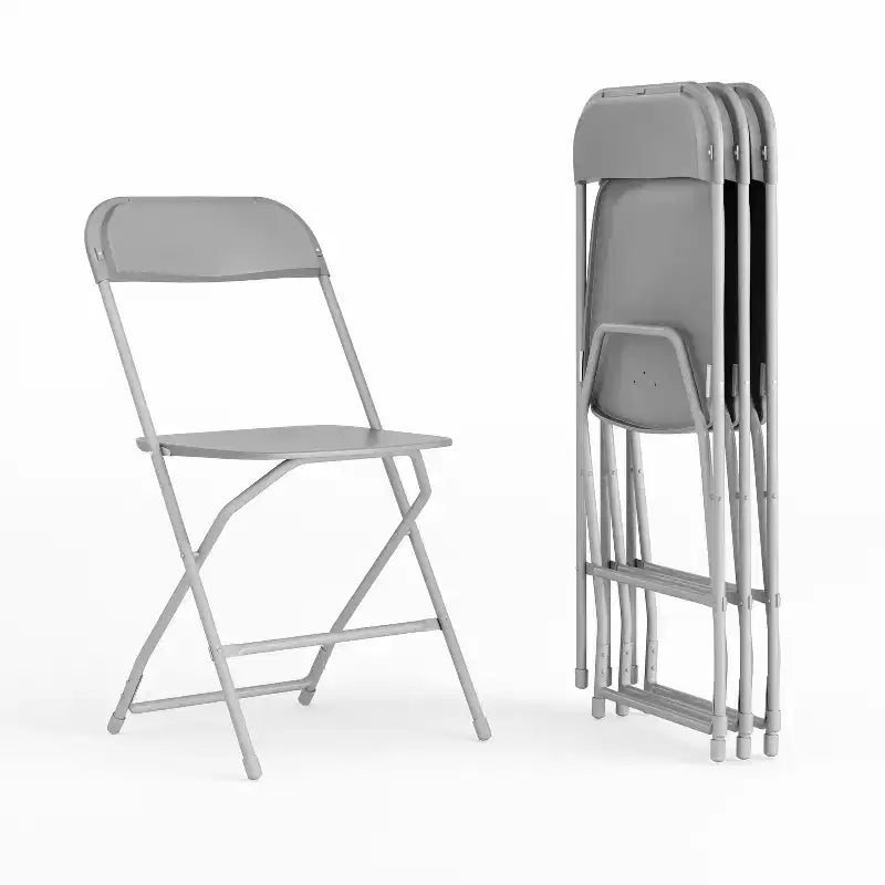 650 lb. Capacity Premium Home and Event Plastic Folding Chair (4 Pack)