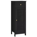 Yaheetech Bathroom Floor Cabinet with Drawer and Single Shutter Door