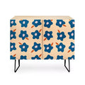 Wonky Spring Flowers Credenza