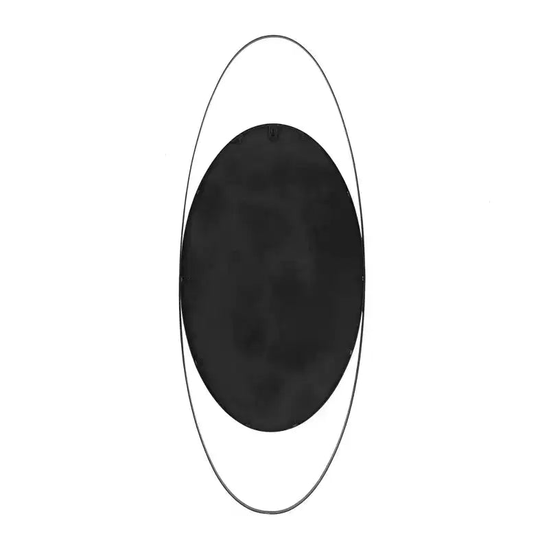 Metal Oval Wall Mirror